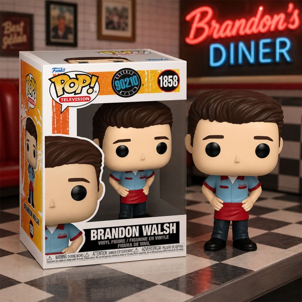 Фото - Коллекционная фигурка FUNKO POP! серии Беверли-Хиллз 90210 - БРЕНДОН УОЛШ (90247)